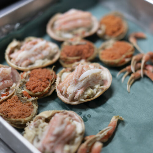 福井県敦賀市｜お食事処゛なかや”　蟹解禁