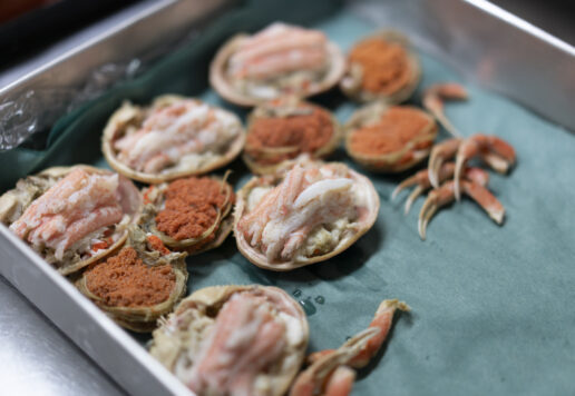 福井県敦賀市｜お食事処゛なかや”　蟹解禁